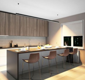 DK9253-BK Линейный светильник 62W 2500mm 3000K, черный в Миассе - miass.ok-mebel.com | фото 5