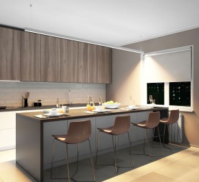 DK9303-WH Линейный светильник 72W 3000mm 3000K, белый в Миассе - miass.ok-mebel.com | фото 4