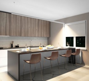 DK9304-WH Линейный светильник 72W 3000mm 4000K, белый в Миассе - miass.ok-mebel.com | фото 4