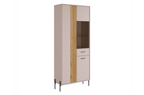 ДОМИНИКА Шкаф двухдверный (со стеклом) в Миассе - miass.ok-mebel.com | фото