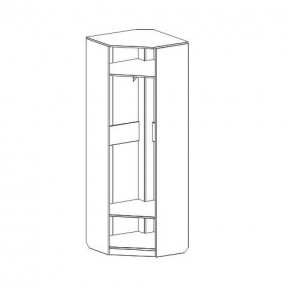 ЭЛАНА Прихожая (модульная) Бодега Белая в Миассе - miass.ok-mebel.com | фото 5