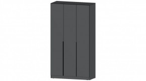 ЭЛЕГАНТ Шкаф 3х створчатый (графит) в Миассе - miass.ok-mebel.com | фото