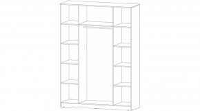ЭЛЕГАНТ Спальный гарнитур (модульный) графит в Миассе - miass.ok-mebel.com | фото 6