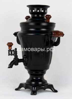 Электрический самовар "Черный Русский" матовый тюльпан в наборе на 1,5 литра. Ограниченная серия. в Миассе - miass.ok-mebel.com | фото 2