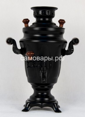 Электрический самовар "Черный Русский" матовый тюльпан в наборе на 1,5 литра. Ограниченная серия. в Миассе - miass.ok-mebel.com | фото 3