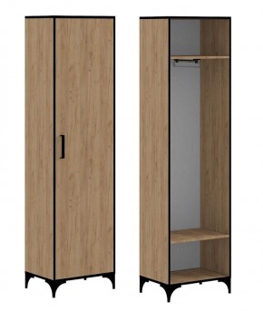 ЭНТЕР ЛОФТ Шкаф для одежды (Дуб Золотой) в Миассе - miass.ok-mebel.com | фото