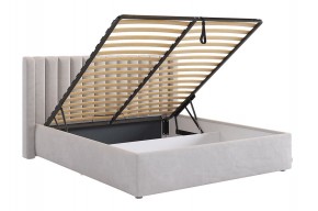 ЕВА Кровать с ПМ 1600 (галька) в Миассе - miass.ok-mebel.com | фото