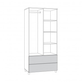 Эйп Шкаф для одежды 13.334 в Миассе - miass.ok-mebel.com | фото 2