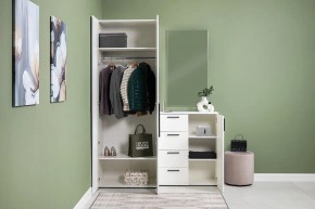 ЭЙР прихожая (модульная) Белый Шагрень в Миассе - miass.ok-mebel.com | фото 25