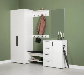 ЭЙР прихожая (модульная) Белый Шагрень в Миассе - miass.ok-mebel.com | фото 28