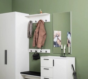 ЭЙР прихожая (модульная) Белый Шагрень в Миассе - miass.ok-mebel.com | фото 33