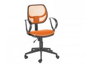 Кресло компьютерное Флеш Рондо (оранжевый/оранжевый) в Миассе - miass.ok-mebel.com | фото 1