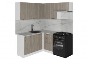ФЬЮДЖИ Кухонный гарнитур Мега Прайм (1600*1700 мм) в Миассе - miass.ok-mebel.com | фото 3