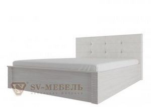 Кровать 1800 двойная (универсальная) с мягким изголовьем Гамма 20 в Миассе - miass.ok-mebel.com | фото 1