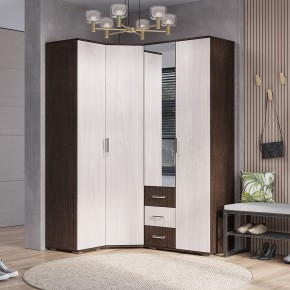 Гостиная Белла (модульная) венге/ясень белый в Миассе - miass.ok-mebel.com | фото 15