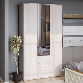 Гостиная Белла (модульная) ясень белый в Миассе - miass.ok-mebel.com | фото 16