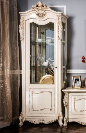 Гостиная Джоконда 1+ТВ+1 (крем глянец) в Миассе - miass.ok-mebel.com | фото 3