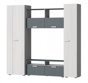 Гостиная Эмми (Анкор светлый/Графит) в Миассе - miass.ok-mebel.com | фото 2