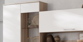 Гостиная Флай (ЦС-01/ШК-04) дуб сонома/белый в Миассе - miass.ok-mebel.com | фото 11