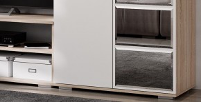 Гостиная Флай (ЦС-01/ШК-04) дуб сонома/белый в Миассе - miass.ok-mebel.com | фото 13