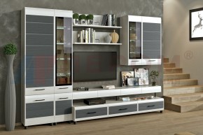 Гостиная Камелия Композиция 1 (Снежный ясень - серый) в Миассе - miass.ok-mebel.com | фото
