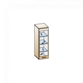 Гостиная Камелия Композиция 7 (Гикори Джексон темный) в Миассе - miass.ok-mebel.com | фото 9