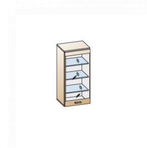 Гостиная Камелия Композиция 8 (Гикори Джексон светлый) в Миассе - miass.ok-mebel.com | фото 4