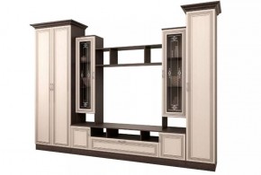Гостиная Маргарита (Дуб Венге/Дуб Белфорд) в Миассе - miass.ok-mebel.com | фото 2