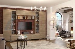 Гостиная Мелисса Композиция 1 (Ясень Асахи) в Миассе - miass.ok-mebel.com | фото