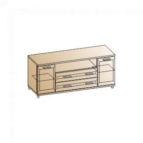 Гостиная Мелисса Композиция 2 (Гикори Джексон светлый) в Миассе - miass.ok-mebel.com | фото 4