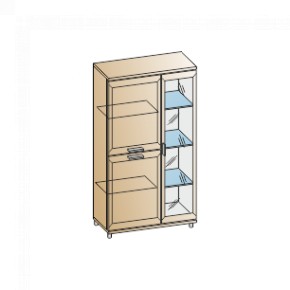 Гостиная Мелисса Композиция 3 (Гикори Джексон светлый) в Миассе - miass.ok-mebel.com | фото 8