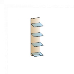 Гостиная Мелисса Композиция 3 (Гикори Джексон светлый) в Миассе - miass.ok-mebel.com | фото 5