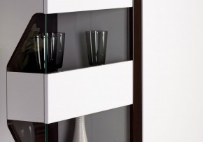 Гостиная Ронда 3 Белый глянец/венге в Миассе - miass.ok-mebel.com | фото 3