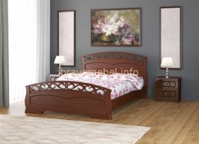 ГРАЦИЯ-1 Кровать из массива 1600  в Миассе - miass.ok-mebel.com | фото 2