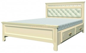 ГРАЦИЯ Кровать из массива 1600 с 2-мя ящиками  в Миассе - miass.ok-mebel.com | фото 3