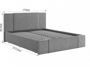 ХЛОЯ Кровать 1600 с основанием в Миассе - miass.ok-mebel.com | фото 3