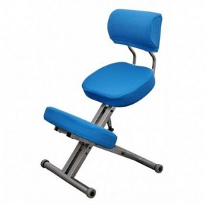 Коленный стул со спинкой Smartstool КМ01ВМ + Чехлы в Миассе - miass.ok-mebel.com | фото