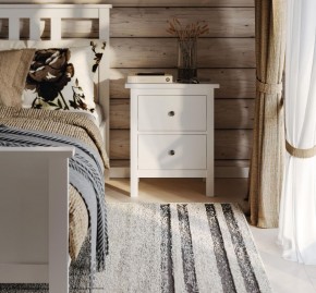 Комод 02 Кантри белый с двумя ящиками в Миассе - miass.ok-mebel.com | фото 4