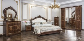 Комод 4 ящика с Зеркалом Патрисия (караваджо) в Миассе - miass.ok-mebel.com | фото 4