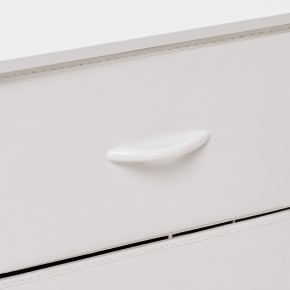 Комод Leset Линкс 8 ящ. (к/з), Каркас Белый, ящики Белые в Миассе - miass.ok-mebel.com | фото 4