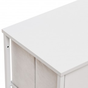 Комод Leset Линкс 8 ящ. (к/з), Каркас Белый, ящики Белые в Миассе - miass.ok-mebel.com | фото 6