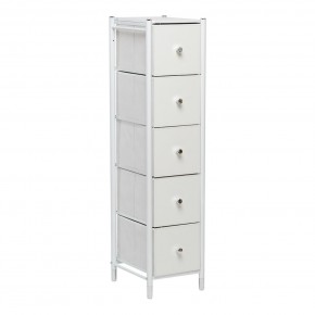 Комод Leset Нирита/Хайди узкий 5 ящиков в Миассе - miass.ok-mebel.com | фото 2
