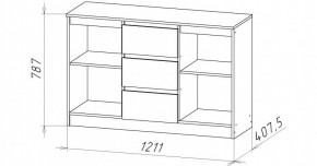 НИЦЦА-5 Комод (НЦ.05) в Миассе - miass.ok-mebel.com | фото 2