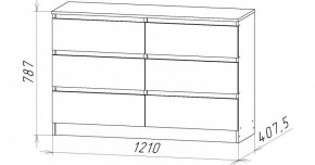 НИЦЦА-7 Комод (НЦ.07) в Миассе - miass.ok-mebel.com | фото 3