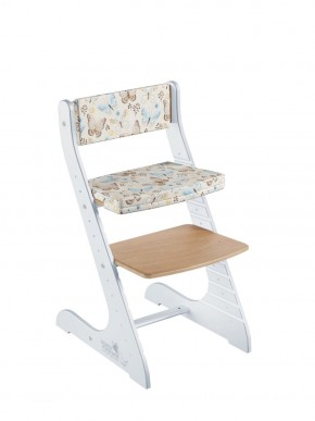 Комплект растущий стул и подушки Конёк Горбунёк Стандарт (Лофт-1, Бабочки) в Миассе - miass.ok-mebel.com | фото