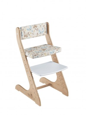 Комплект растущий стул и подушки Конёк Горбунёк Стандарт (Лофт-2, Бабочки) в Миассе - miass.ok-mebel.com | фото