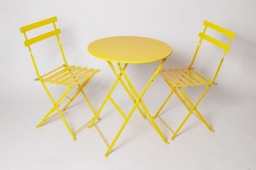 Комплект садовой мебели OTS-001R (стол + 2 стула) металл в Миассе - miass.ok-mebel.com | фото 3