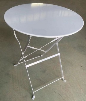 Комплект садовой мебели OTS-001R (стол + 2 стула) металл в Миассе - miass.ok-mebel.com | фото 4