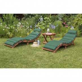 Комплект шезлонги и столик AFM-803A-T133 Beige-Green (2+1) в Миассе - miass.ok-mebel.com | фото