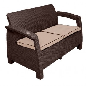 Комплект уличной мебели Yalta Premium Terrace Set (Ялта) шоколадый (+подушки под спину) в Миассе - miass.ok-mebel.com | фото 3